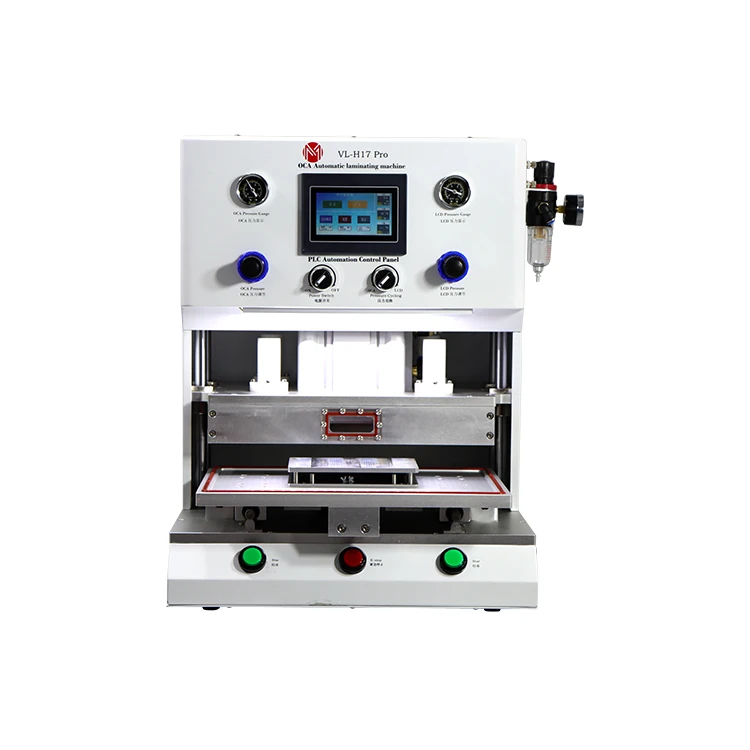 OCA automatic Vacuum oca film lcd glass laminating machine for Edge Screen LCD repair machine
