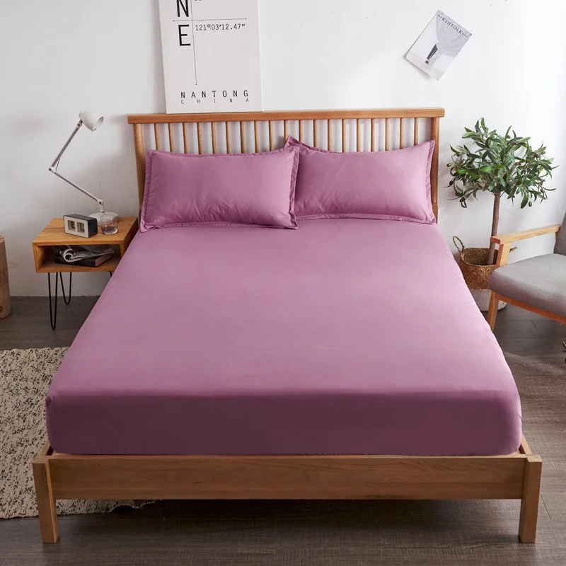 2023 Wholesale On sale Microfiber Single King Queen Size Fitted Bed Sheets