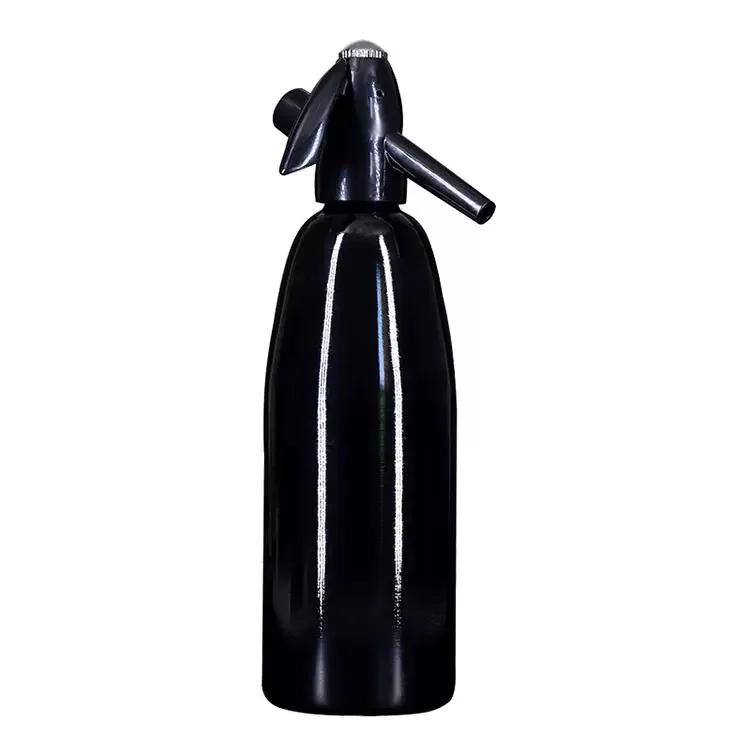 Aluminum 1L Beverage Bubble Dispenser Portable CO2 Soda Water Generator