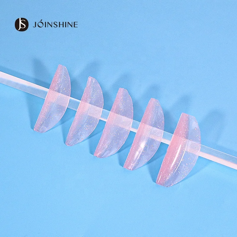 Super soft eyelash lifting shields Reusable rod Multicolor lash perm tool Wholesale Self Sticky Glueless lash lift silicone pads