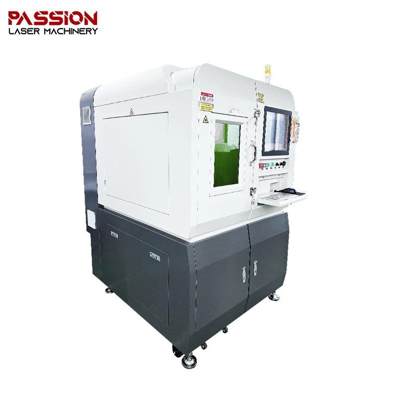 Hot Sell 1000W 1500W 2000W Gold Silver Cutting Machine Full Enclosed Machine for Metal