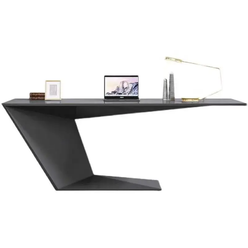 Shape baked paint boss desk single simple work table fashionable work table