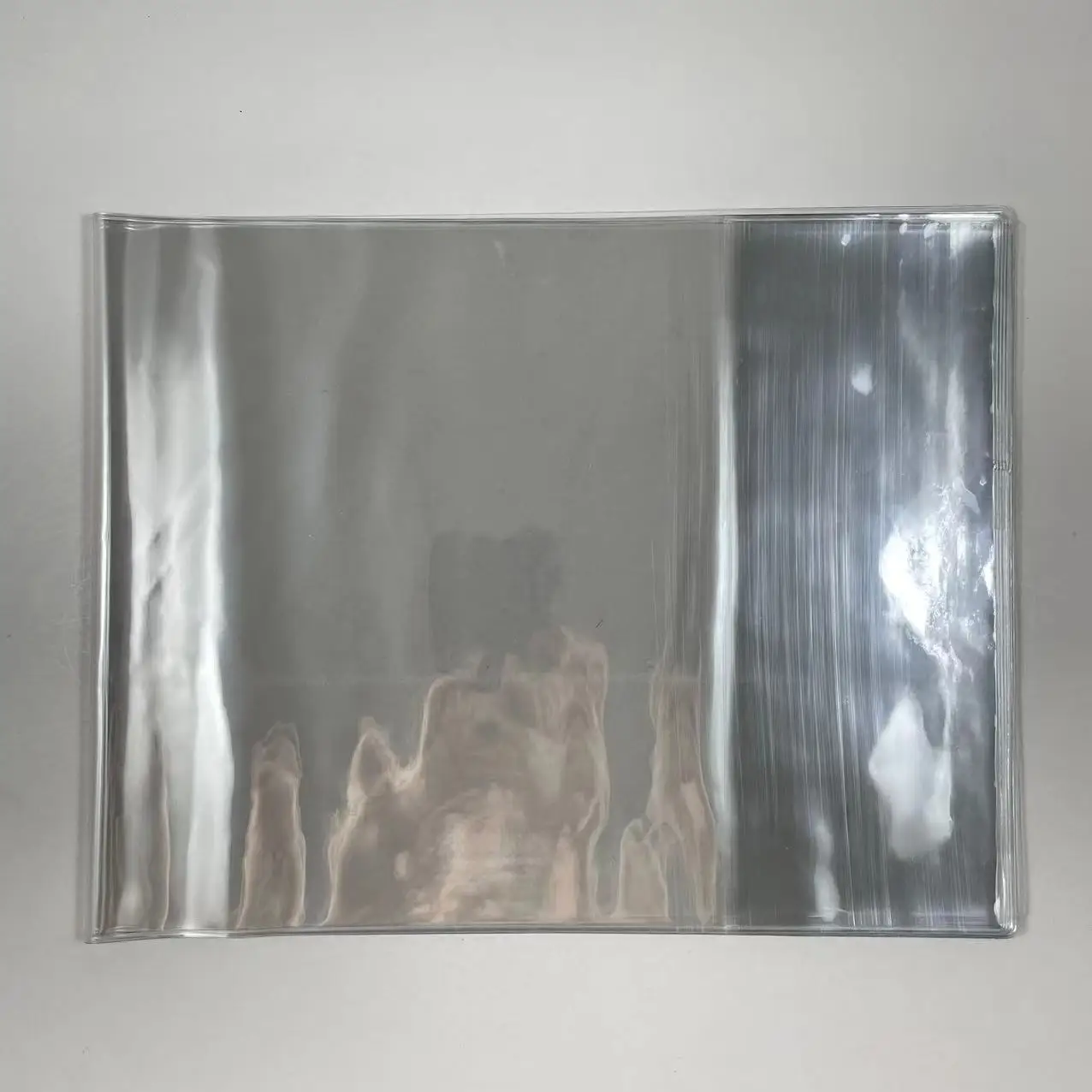 Factory manufacture customized clear PVC book cover set with size 21 x 27 cm