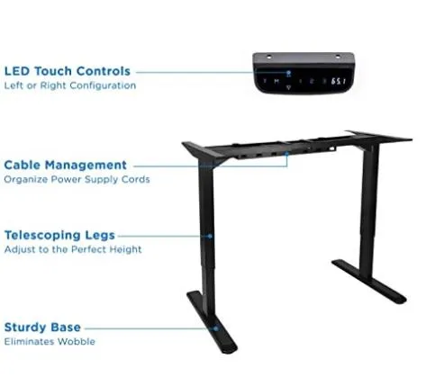 Quality First ODM/OEM Height Adjustable Lifting Smart Table Electric Sit Stand Desk