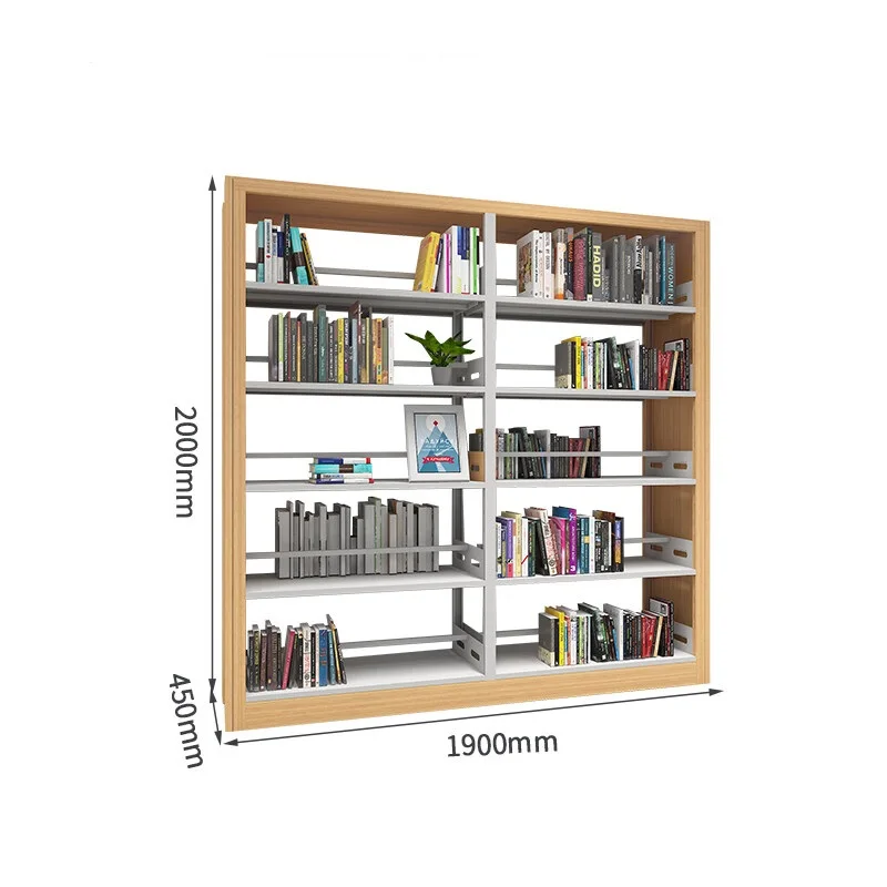 Good Selling Bookcases & Metal Wooden Storage Bookshelf Decor