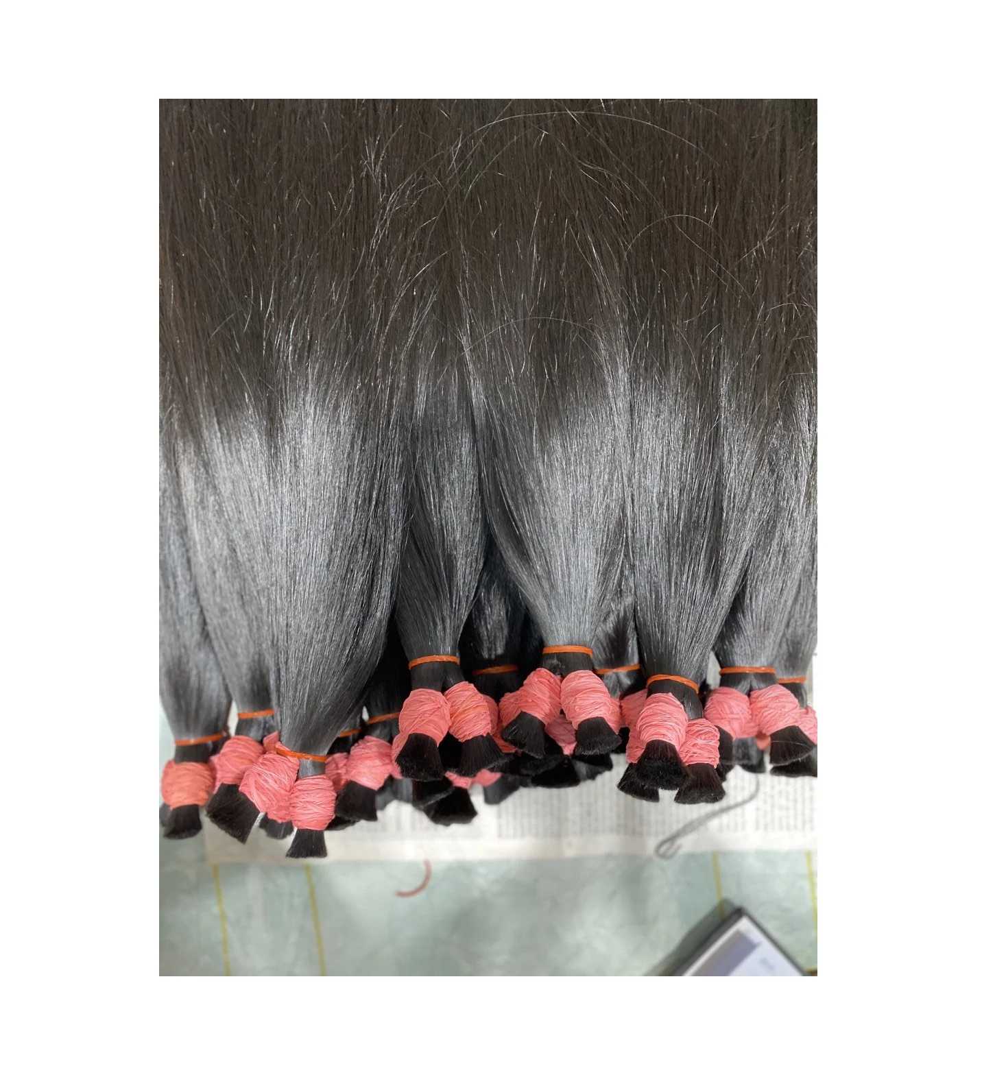 
Вьетнамские 100% натуральные человеческие волосы для наращивания, объемные волосы ANGELHAIR 