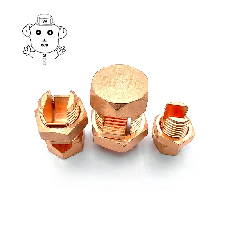T/J-50 медный/латунный соединительный болт с разъемом