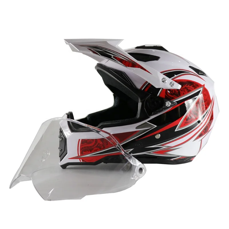 Wholesale Colorful Full Face Protective Head Cross Carbon Helmet