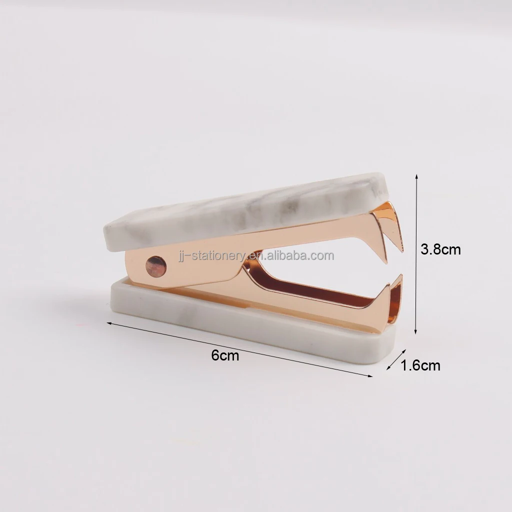 Customization Stapler Rose Gold Rose  Staple Remover Staples Screwdriver Staple pin remover with lock