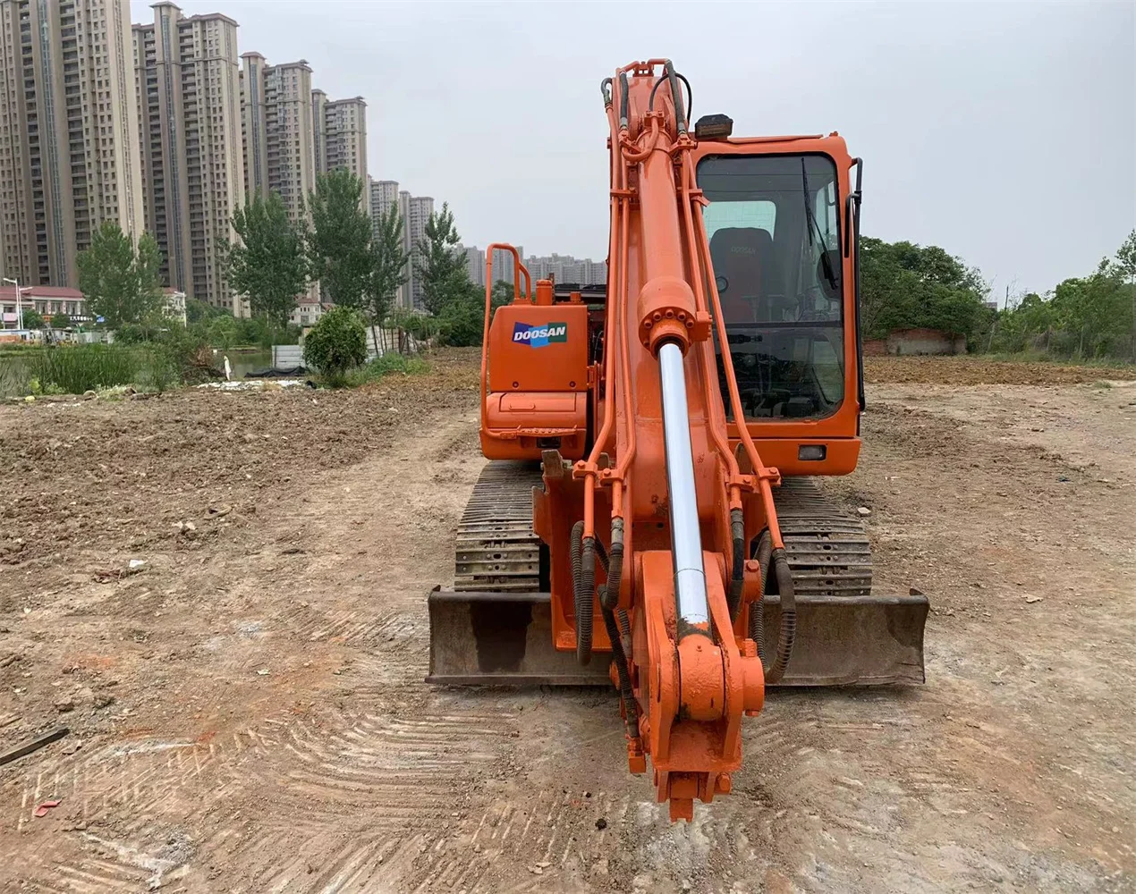 Original Korea Doosan Excavator Used Mini Doosan 80h Crawler Excavator for earth-moving with good condition