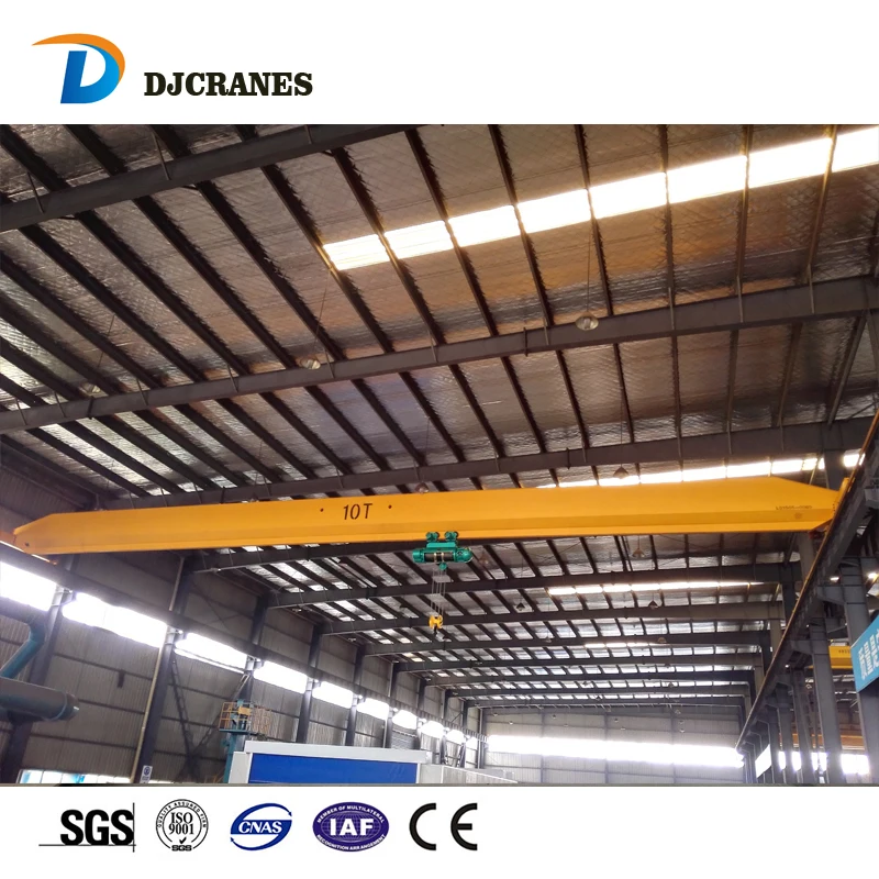 Однобалочный мостовой кран с подъемником 2 тонны 5 10