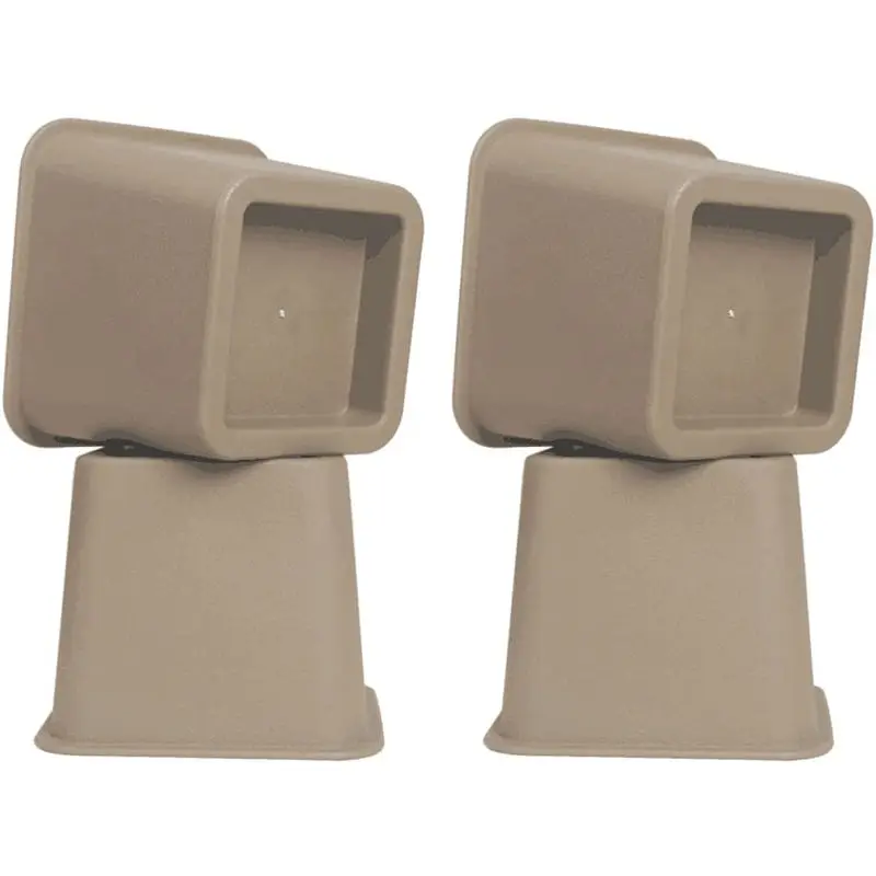 Hot sale Heavy duty adjustable plastic sofa furniture bed risers with USB ports and outlet