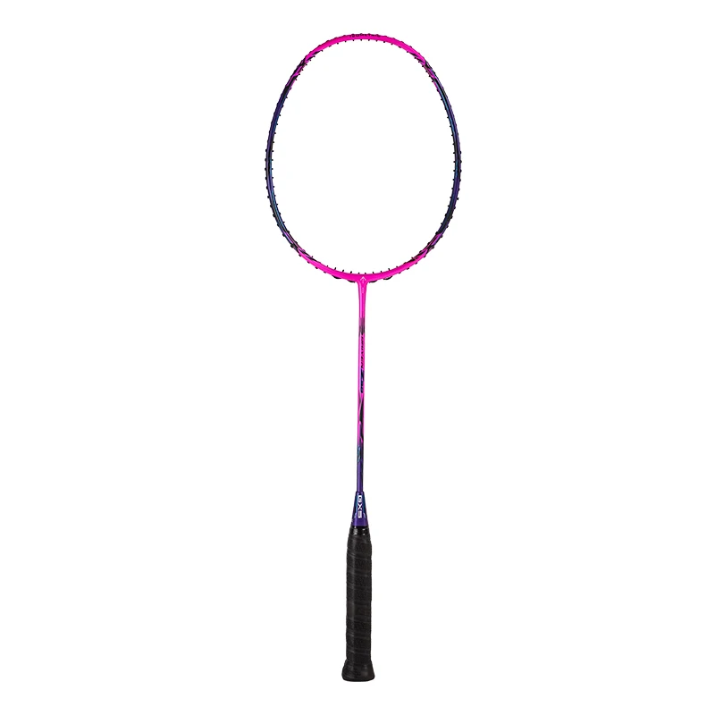 
Hot selling GXS badminton racket light weight professional top brand 6u carbon fiber graphite shuttle 