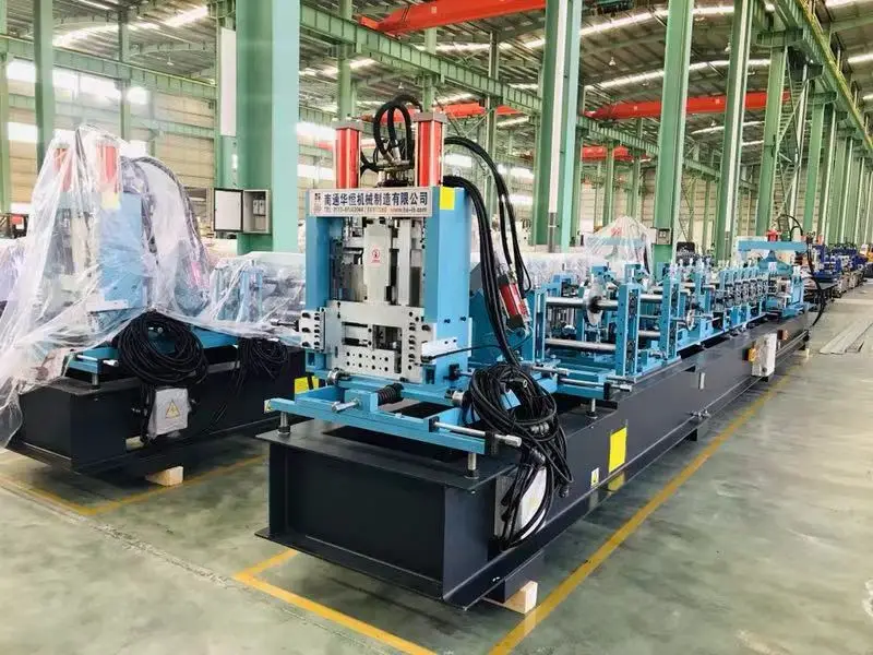 Full Automatic CZ Purlin Roll Forming Machine Quick Change Model CZ80/120-300 one-click Replacement Purlin making Machine