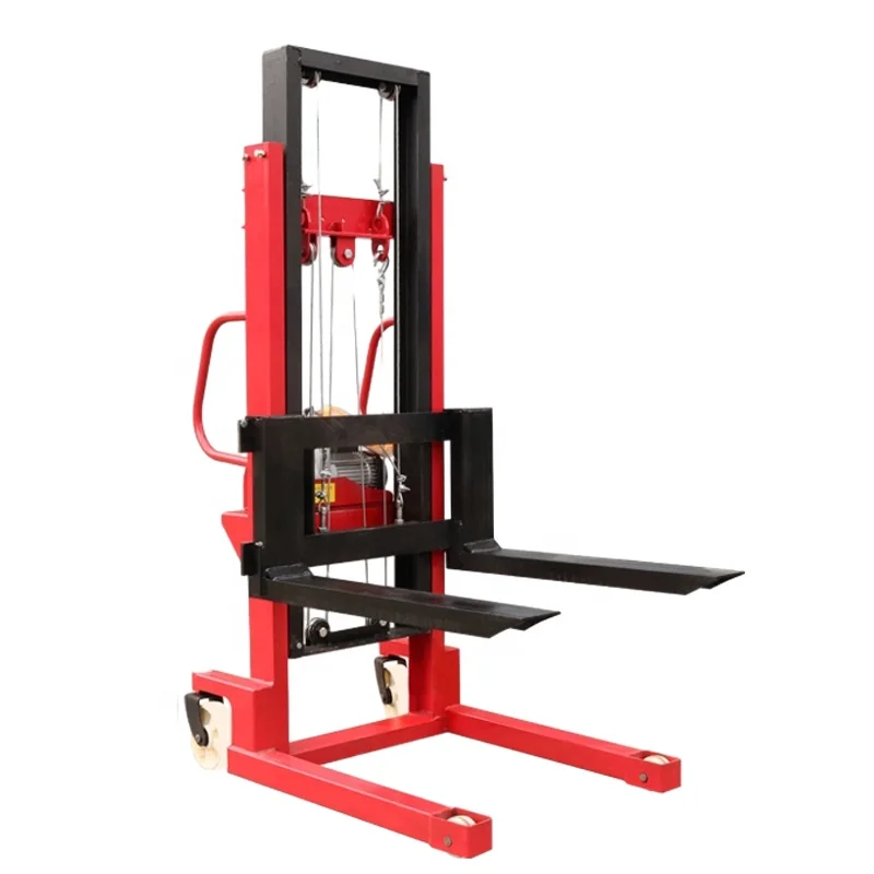 Hand Pallet Stacker CE Certificated Pallet Lifter 1ton 2ton 3ton Warehouse Manual Hydraulic Stacker