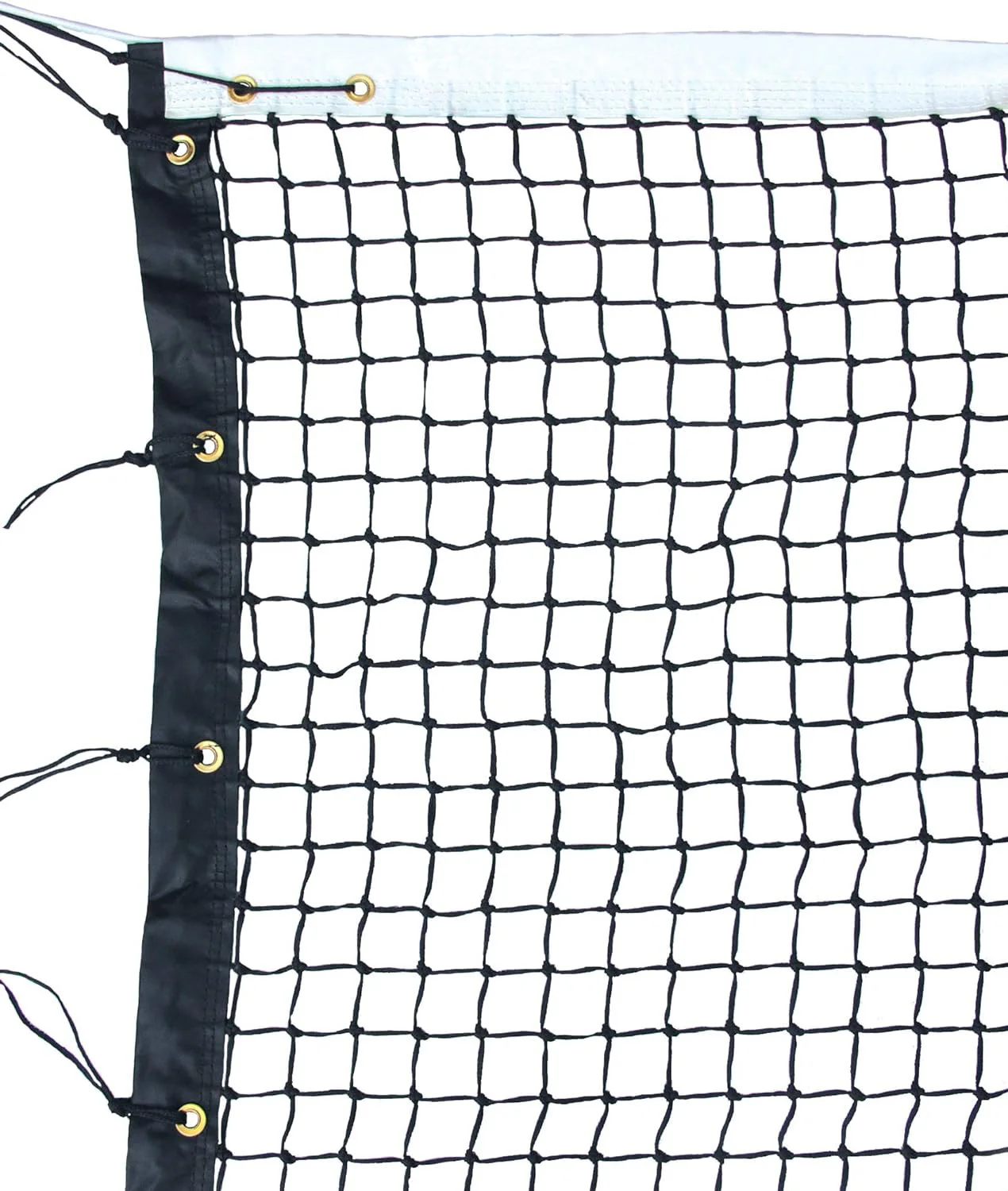12.8*1.07m Tennis Net Doubles Tennis Net with Polyester Headband Super Pro Tennis Net