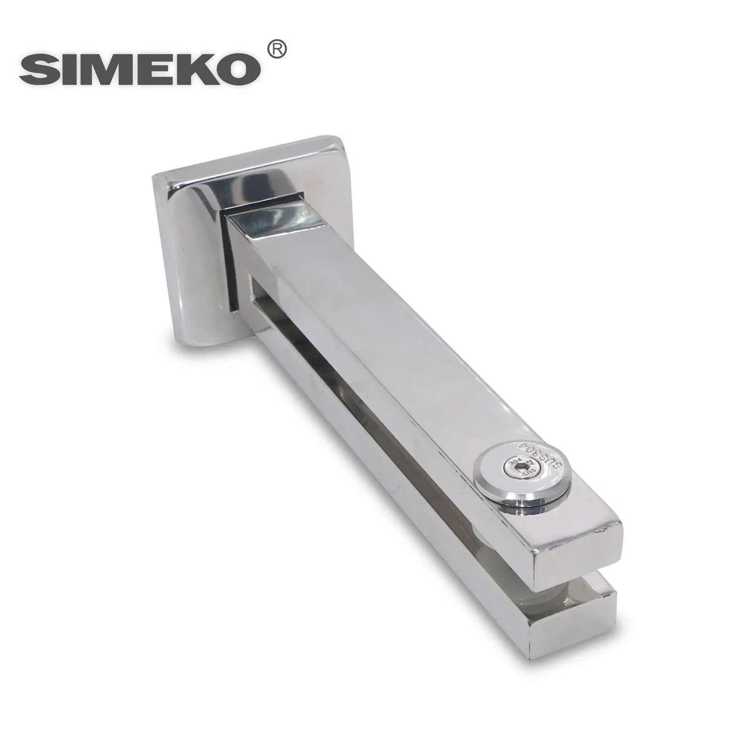 SK-915 Chinese Factory Direct Selling Price Brazilian Style Stainless Steel Glass Spigot For Temper Glass