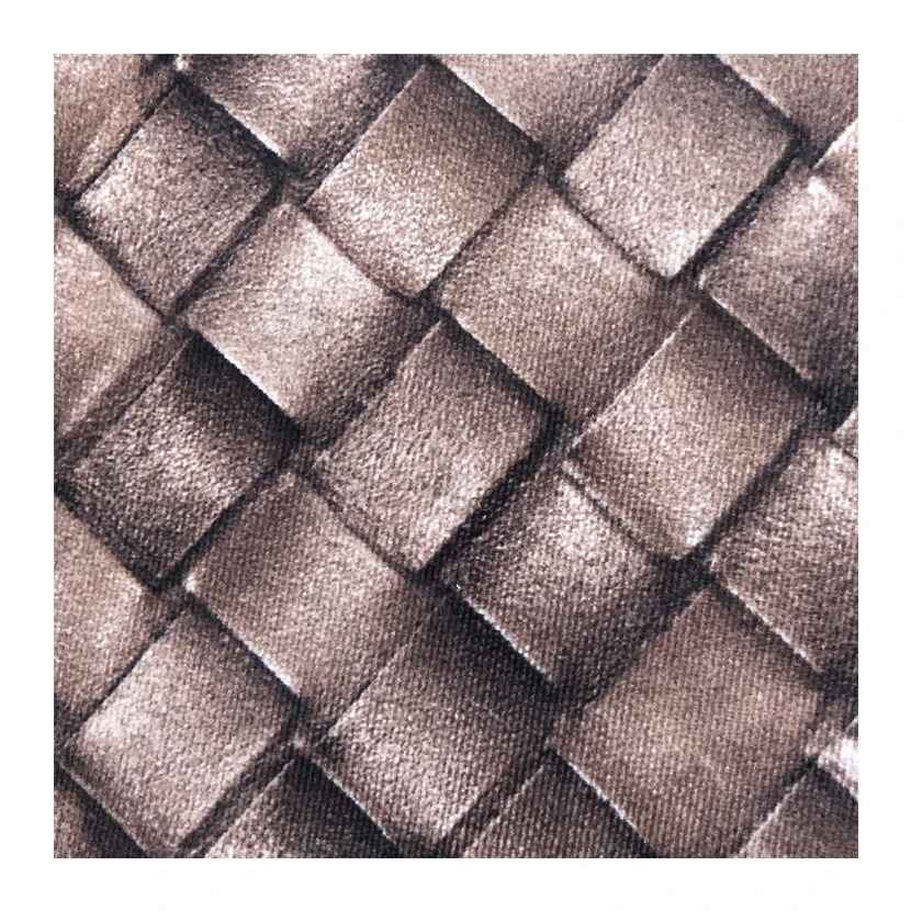 100% polyester Custom Flower Printed cheap wholesale sofa upholstery velvet fabric