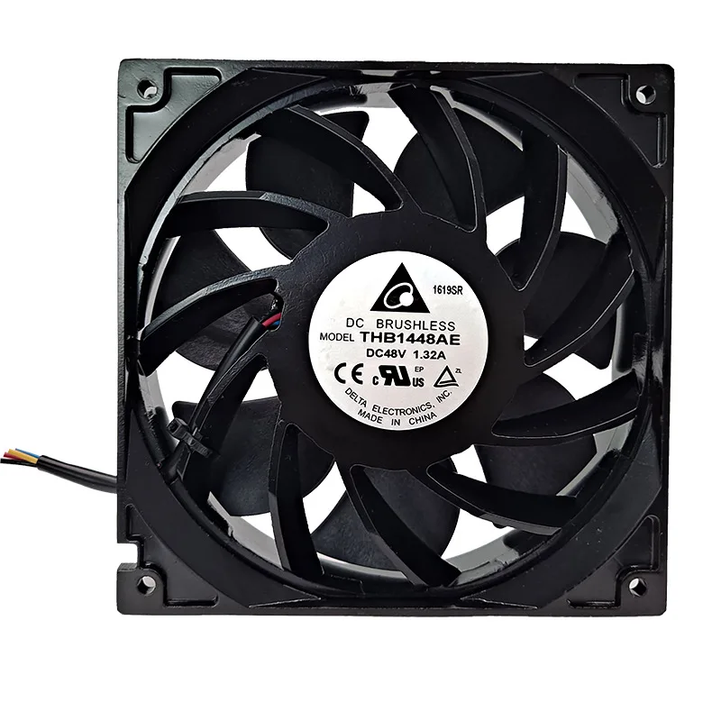 Delta THB1448AE 325.9CFM 140x140x38mm 140mm dc 48v large air volume axial fan 14038