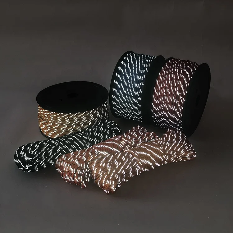 China Direct Buy Security Durable Reflective Paracord Parachute Cord Sizes Rope