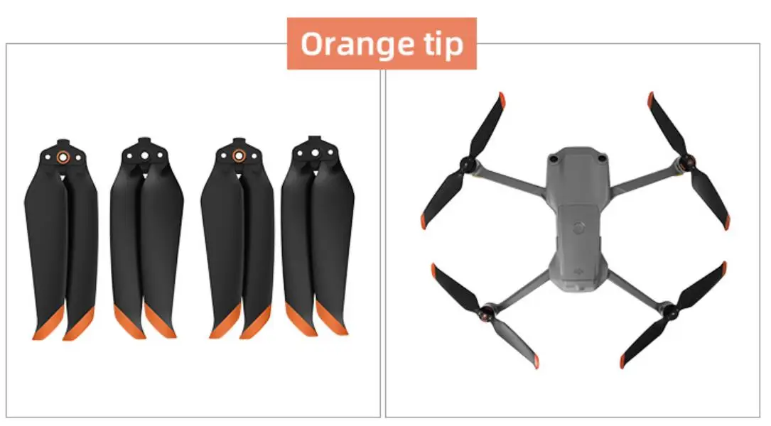 4Pc Propeller for Mavic Air 2 / Air 2S Low Noise Propellers Spare Blades Fans Replacement Drones Accessories
