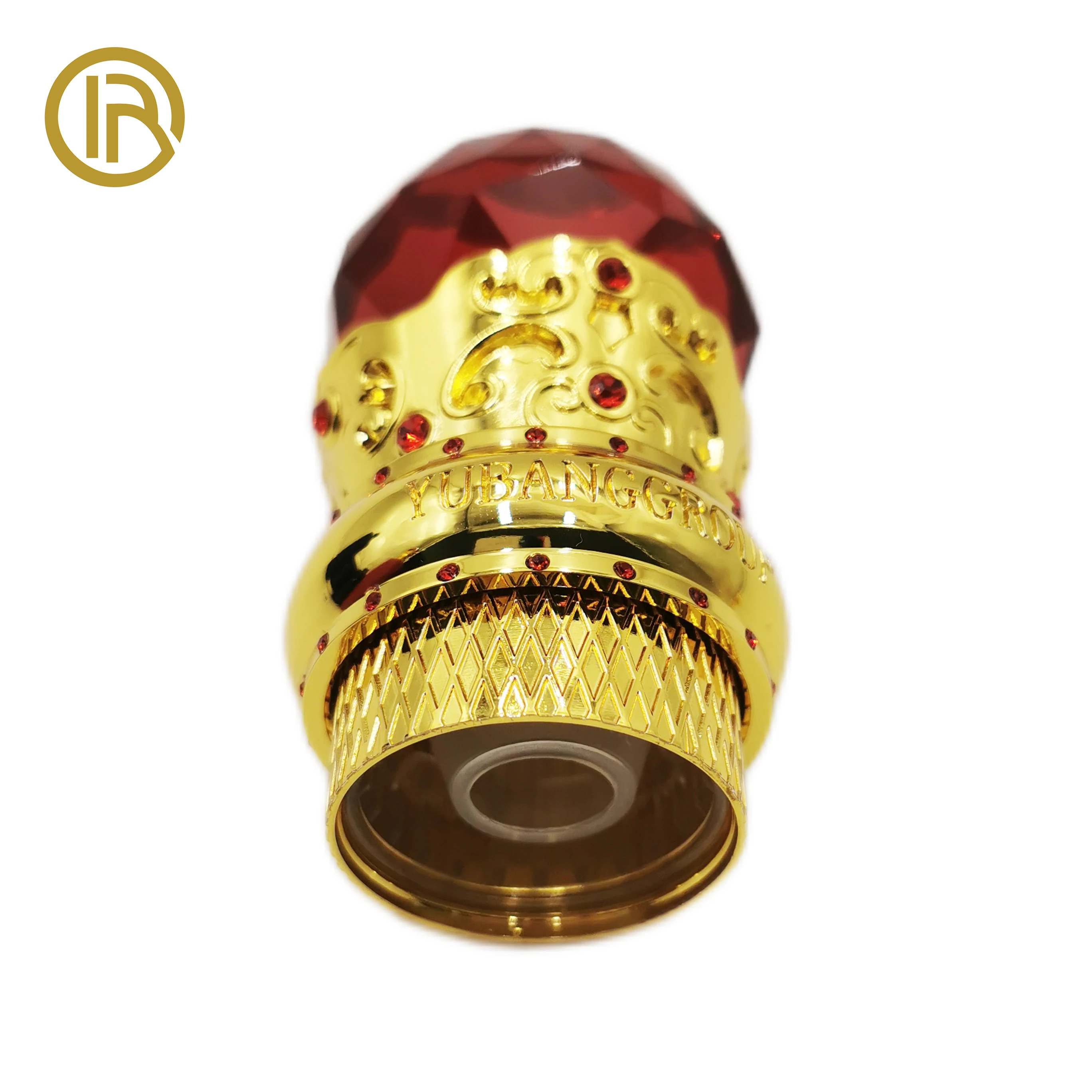 Luxury Design Custom Wine Bottle Crystal Zamac Red Wine Cap Gifts for Wine Liquor Decoration