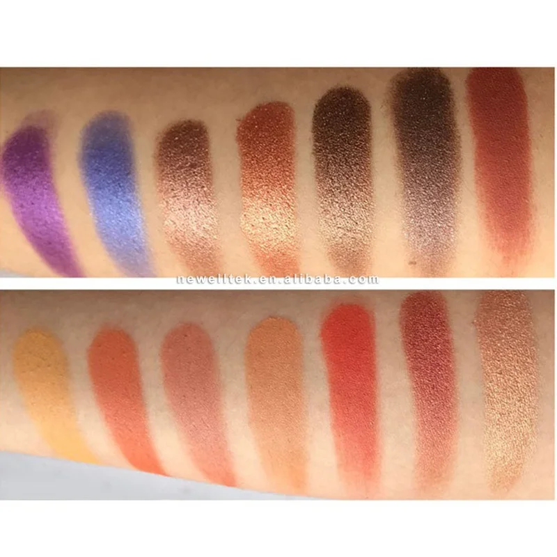 Wholesale Loose Mineral 35 Colors Mixed Eyeshadow Cosmetics Makeup Private Label Shimmer Eyeshadow Palette