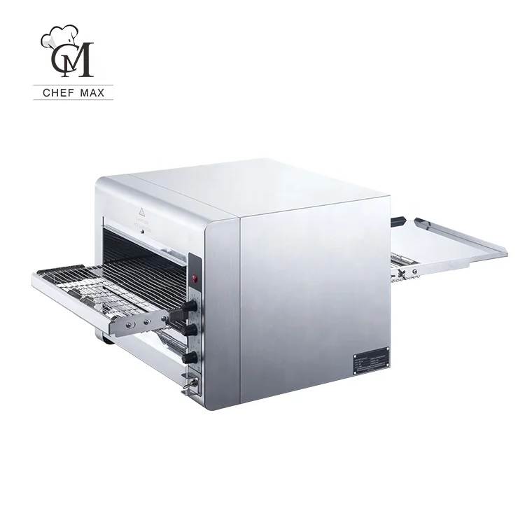 Commercial 3.5KW Custom High Efficient Countertop Electric Conveyor Pizza Oven