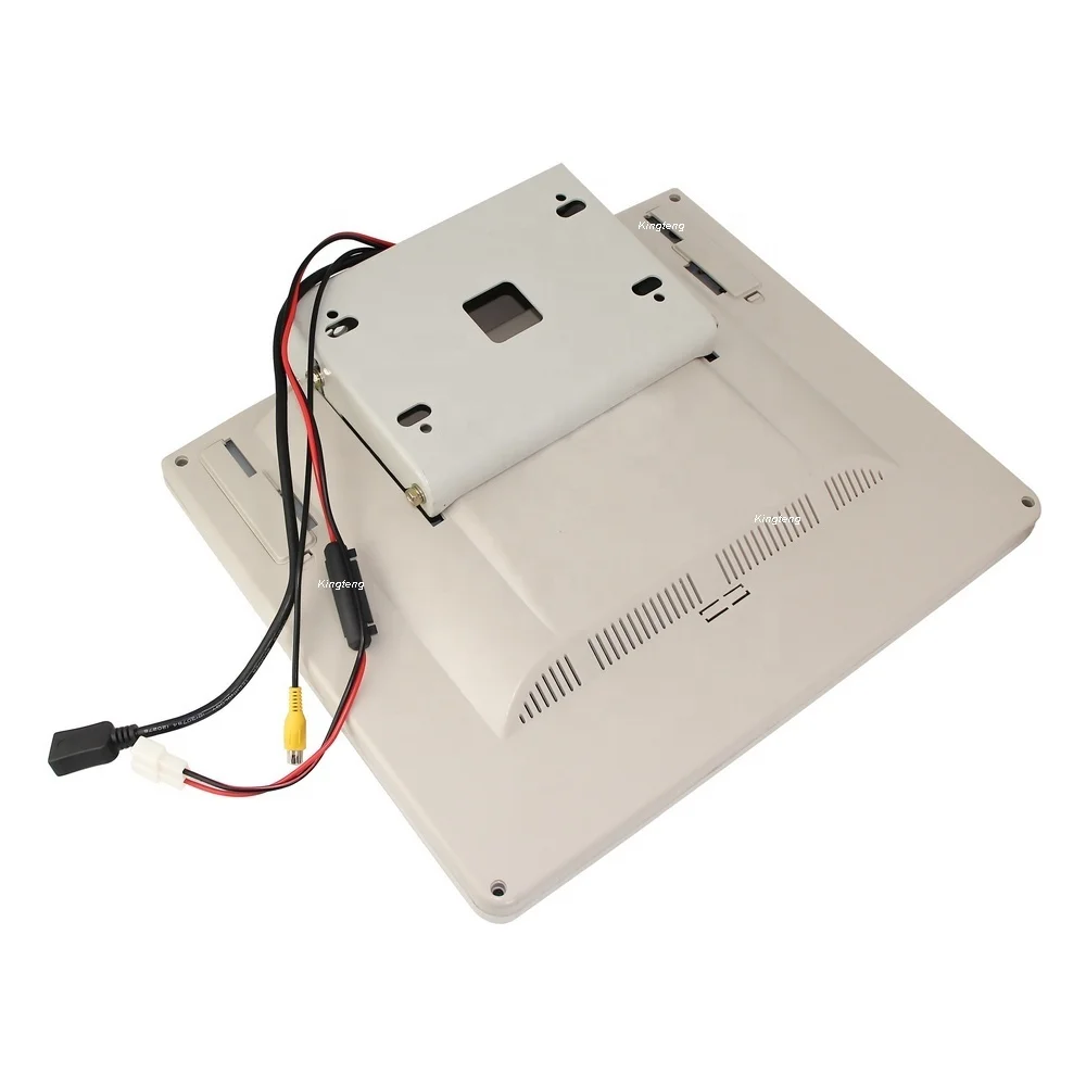 17 19 24 Inch HD Digital Big Screen Flip Down Roof Fixed Display Mounted Car LCD Video Monitor For City Travel School Bus Coach