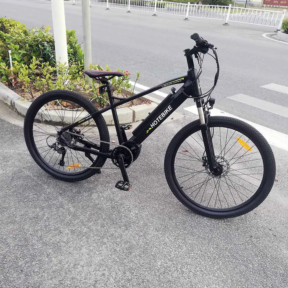 A6AH26MD mid drive electric bike 250w 350w 500w fast electric bike 26 27.5 mtb frame with electric bike mid drive