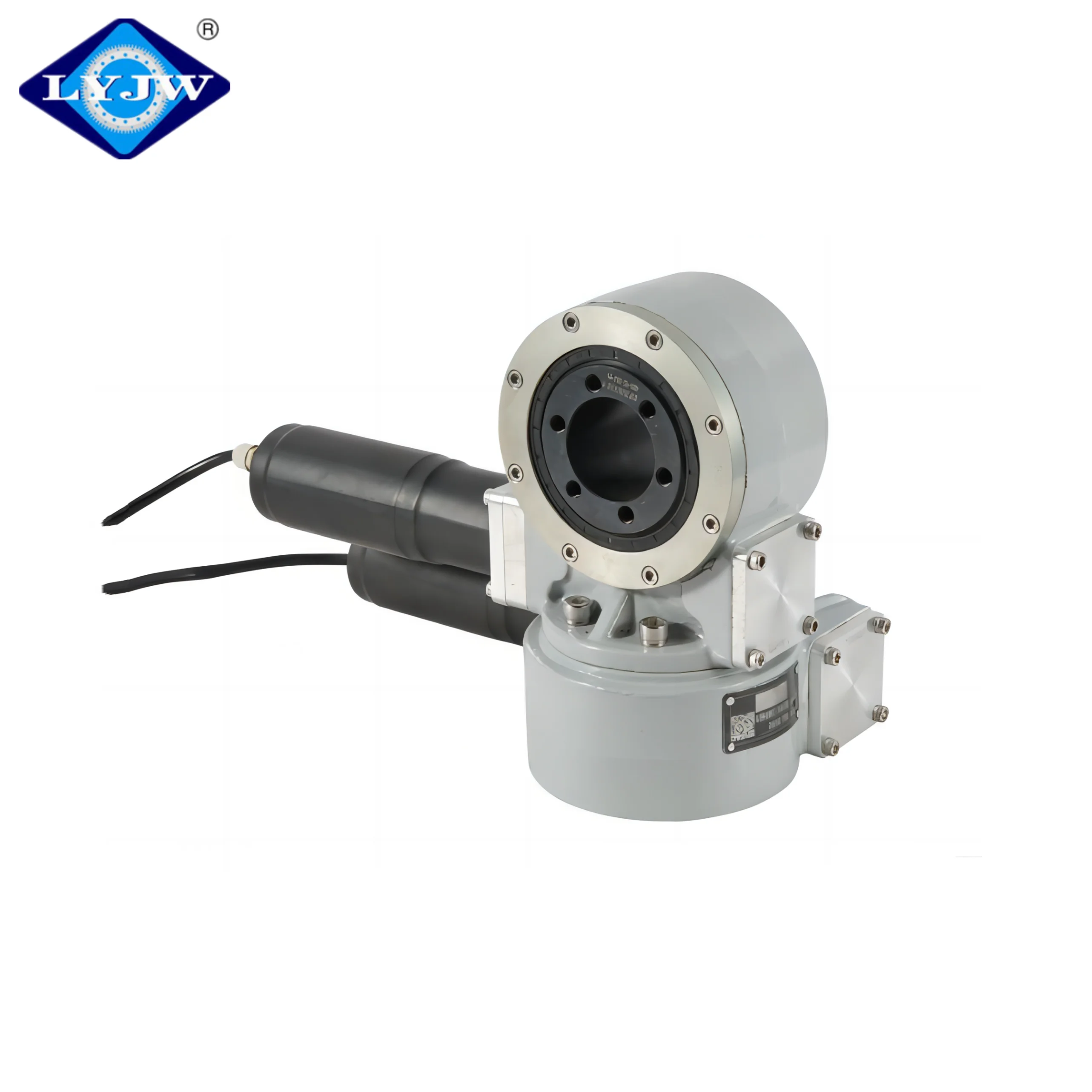 Swing Drive Motor 12V 24V Actuator For Solar Tracker Of LUOYANG JIAWEI SLEWING BEARING