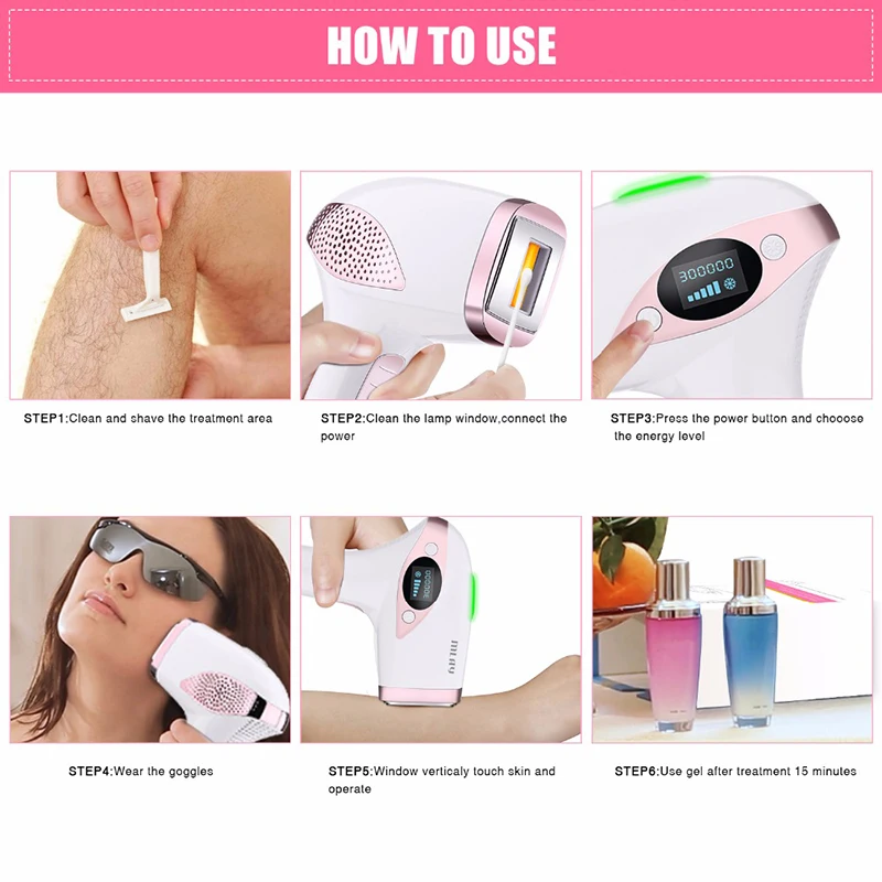 Mlay T4 Ice Cool Permanent Portable Ipl Laser Hair Removal For Face Body Armpit