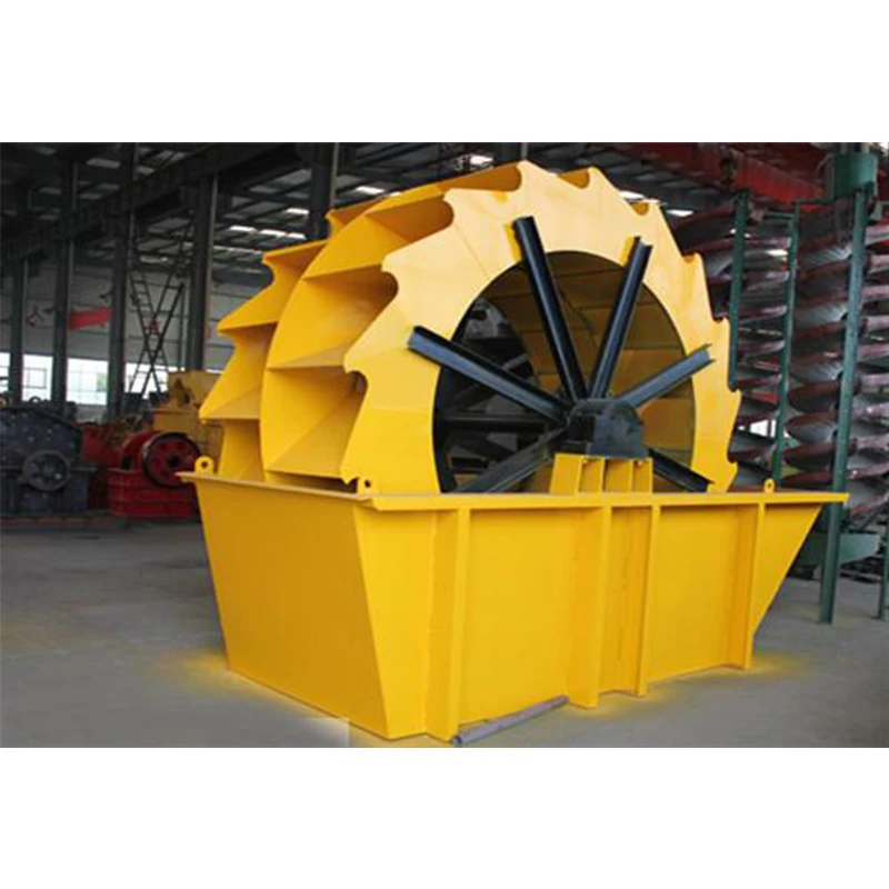 Kinetic Sand Used Sand Washer Bucket Washing Machine Stones Rocks Ores Sand Wheel Customized 30-200T/H AC Motor Provided Anytime