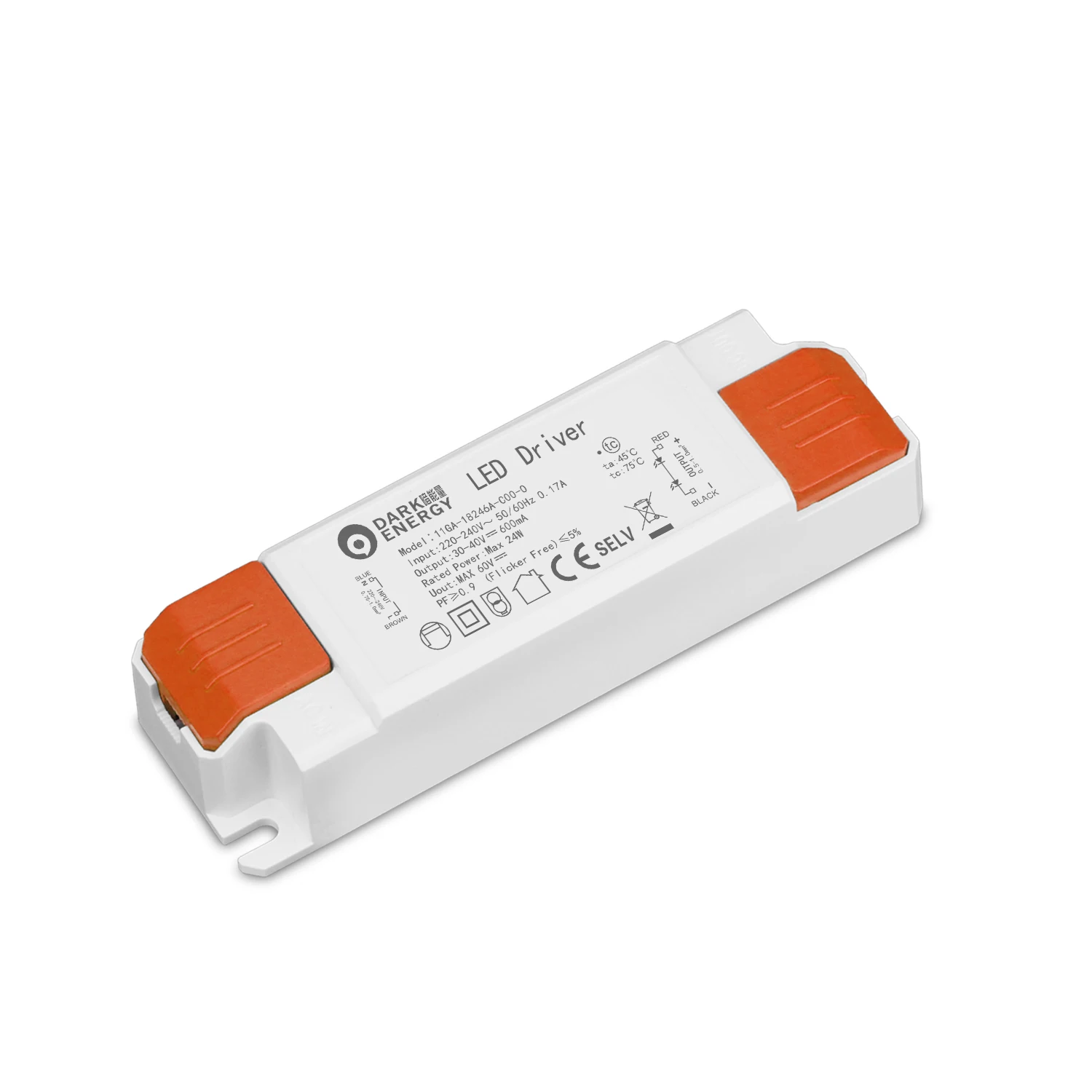 Темная энергия Es Ce 220-240vac вход 12 Вт/15 Вт/20 Вт/30 Вт/40 Вт/50 Вт 54 В 72 постоянный ток Triac светодиодные полосы драйвер