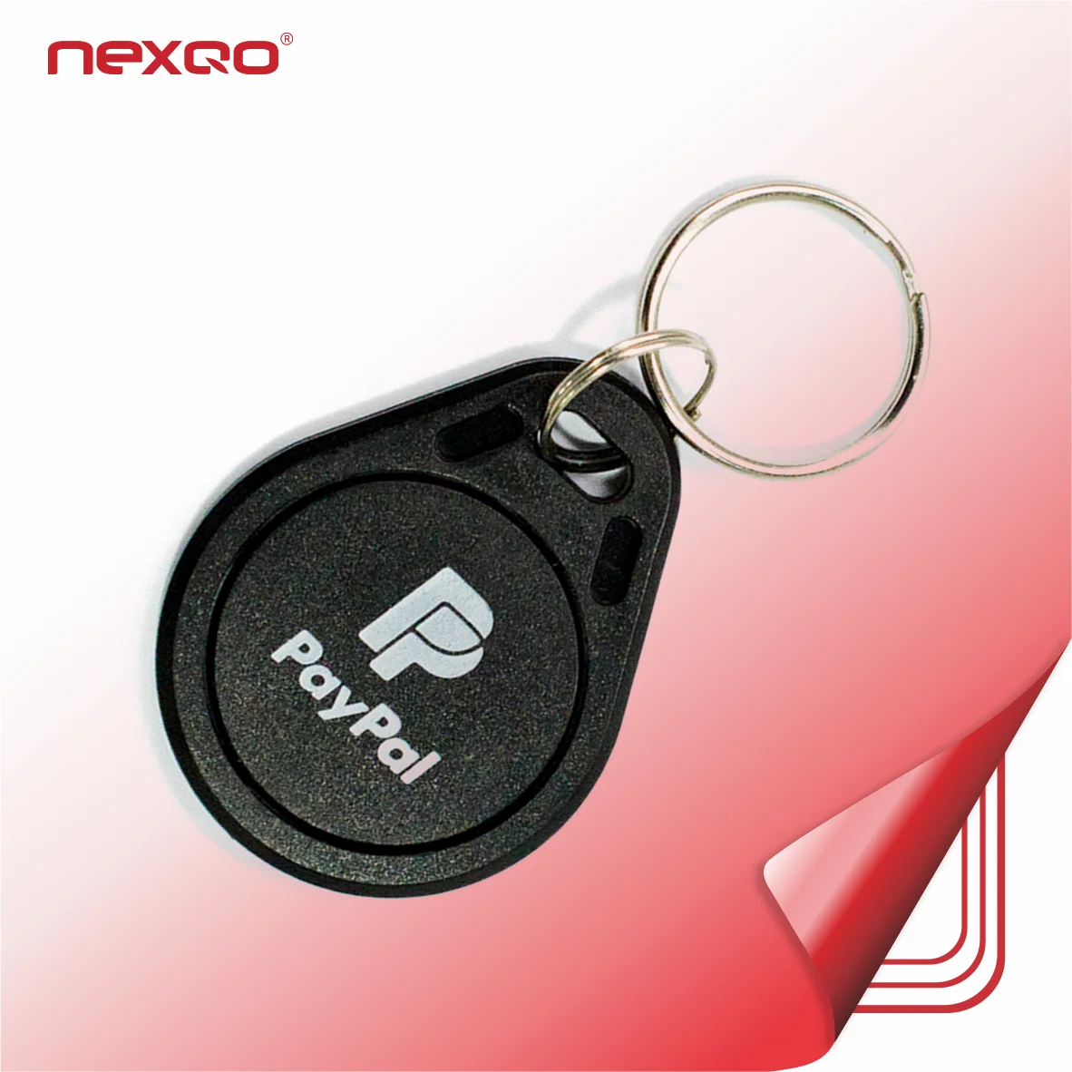 ABS contactless RFID Keychain keytags RFID keyfob tag