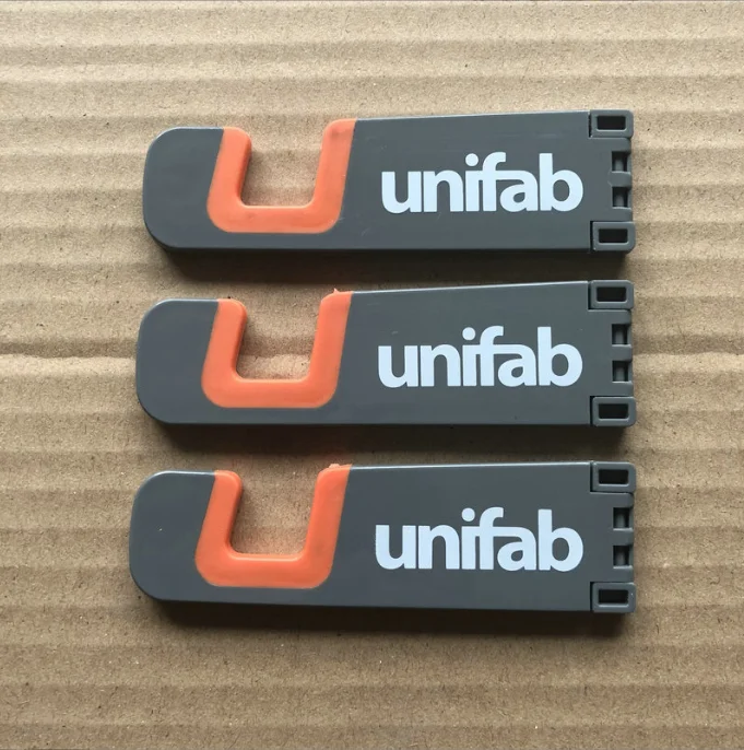 Cheap Foldable Custom plastic Phone Holder hands-free Mobile phone support Cellphone stand Bracket logo print gov