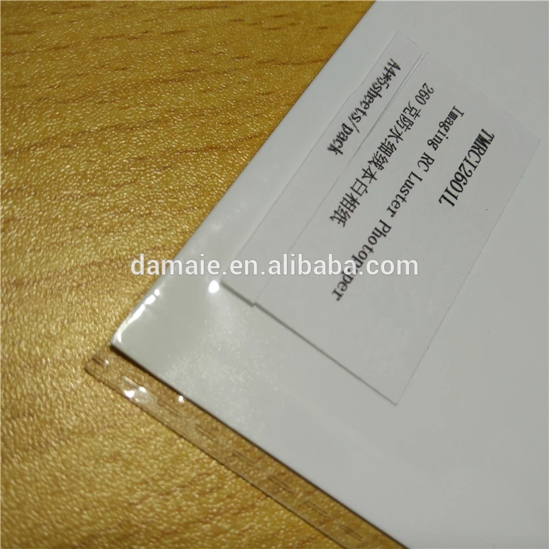 High Glossy Photo Paper For Epson/Canon Inkjet Printer 115g/135g/150g/180g/200g/230g/260g,A2/A3/A4/3R/5R Photo Paper