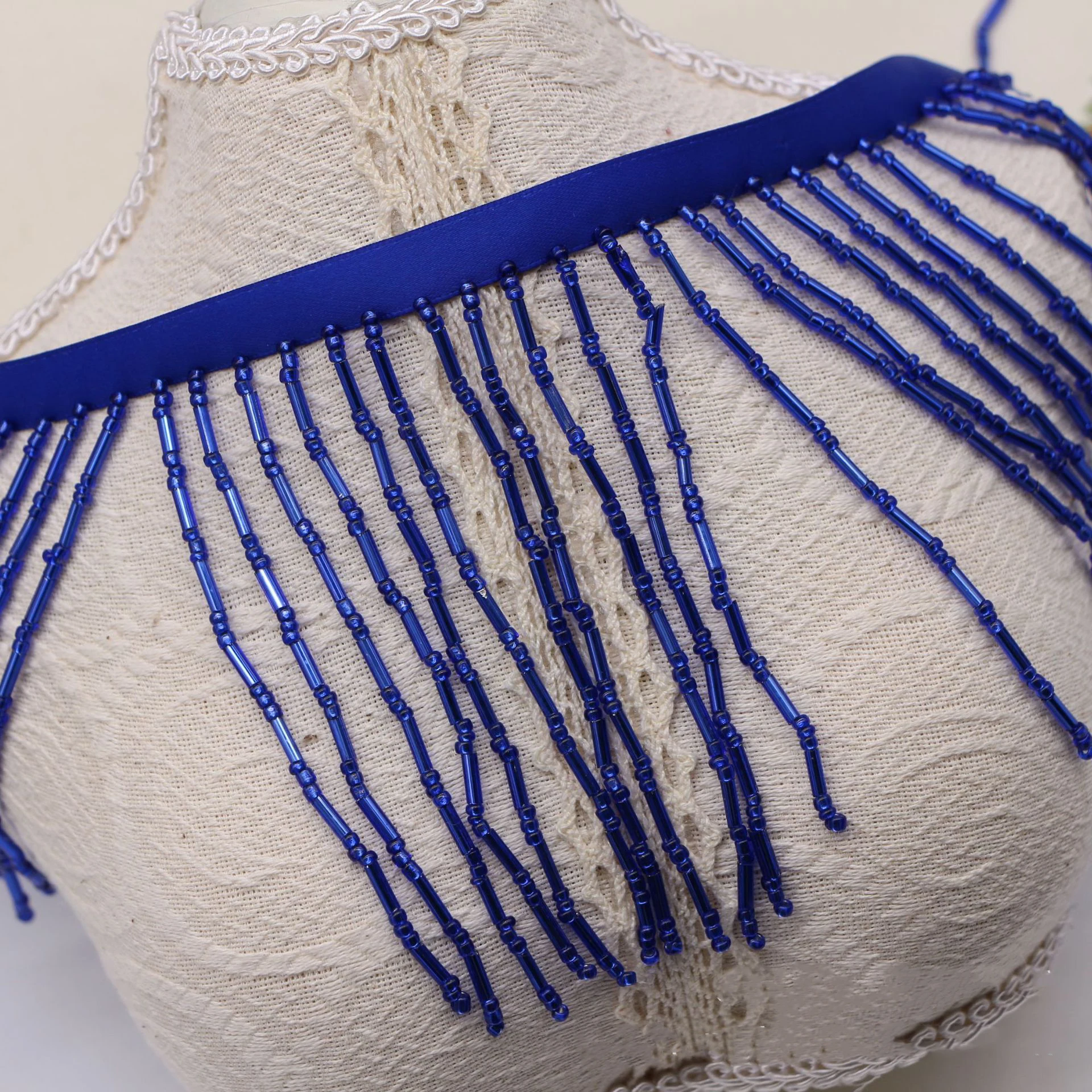 10cm wide diy sewing wedding lace accessories long gold silver costume dress curtain tassel fringe beaded fabric ribbon trims