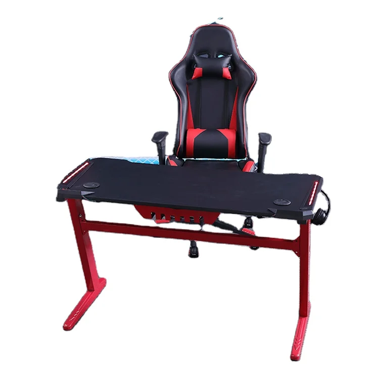 Оптовая продажа, L-образный металлический современный дизайн, дешевый игровой прочный игровой Настольный ПК для взрослых