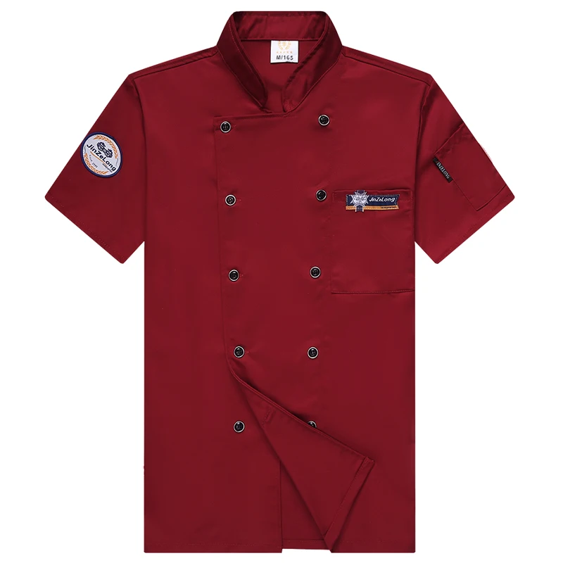 Chef Uniform Hotel Staff Uniform Restaurant & Bar Polyester Cotton for Unisex Sets uniforms for chef