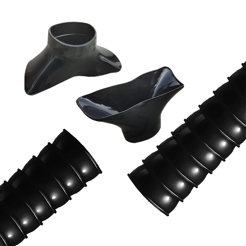 Гибкий экстрактор выхлопной трубы, шланг для пайки, экстрактор дыма, Бамбуковая ручка