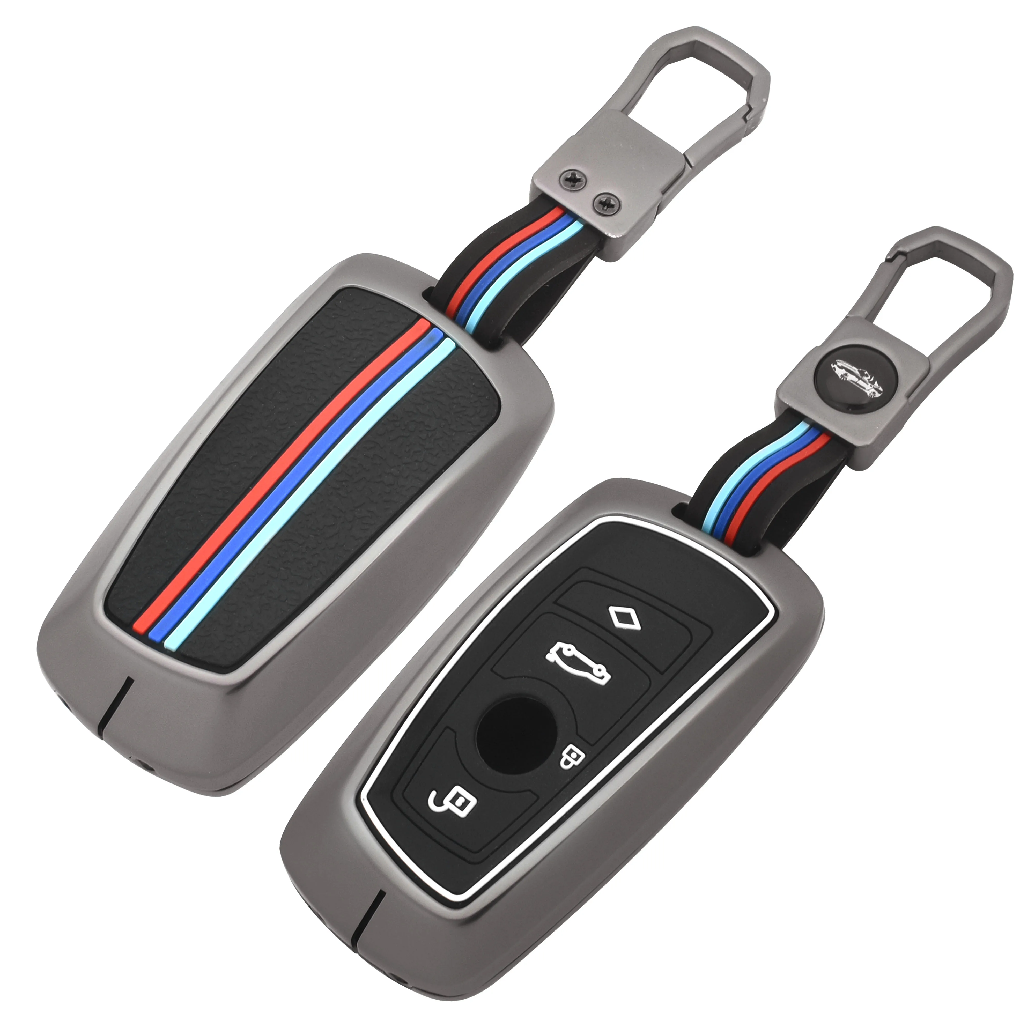 DM новый дизайн 3 4 кнопки чехол для автомобильных ключей брелка брелок Bmw X3 X5 X1 X4 X6 5 6 7 серии Аксессуары