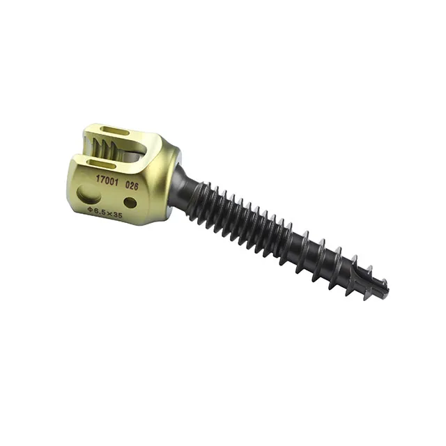 High quality US Polyaxial Pedicle Screw 5.5 Double thread design orthopedic surgical implants