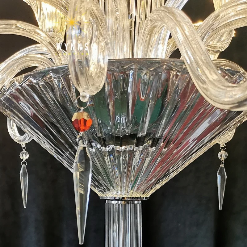  Baccarat Mille Nuits Modern Crystal Chandelier Floor Lamp With LED