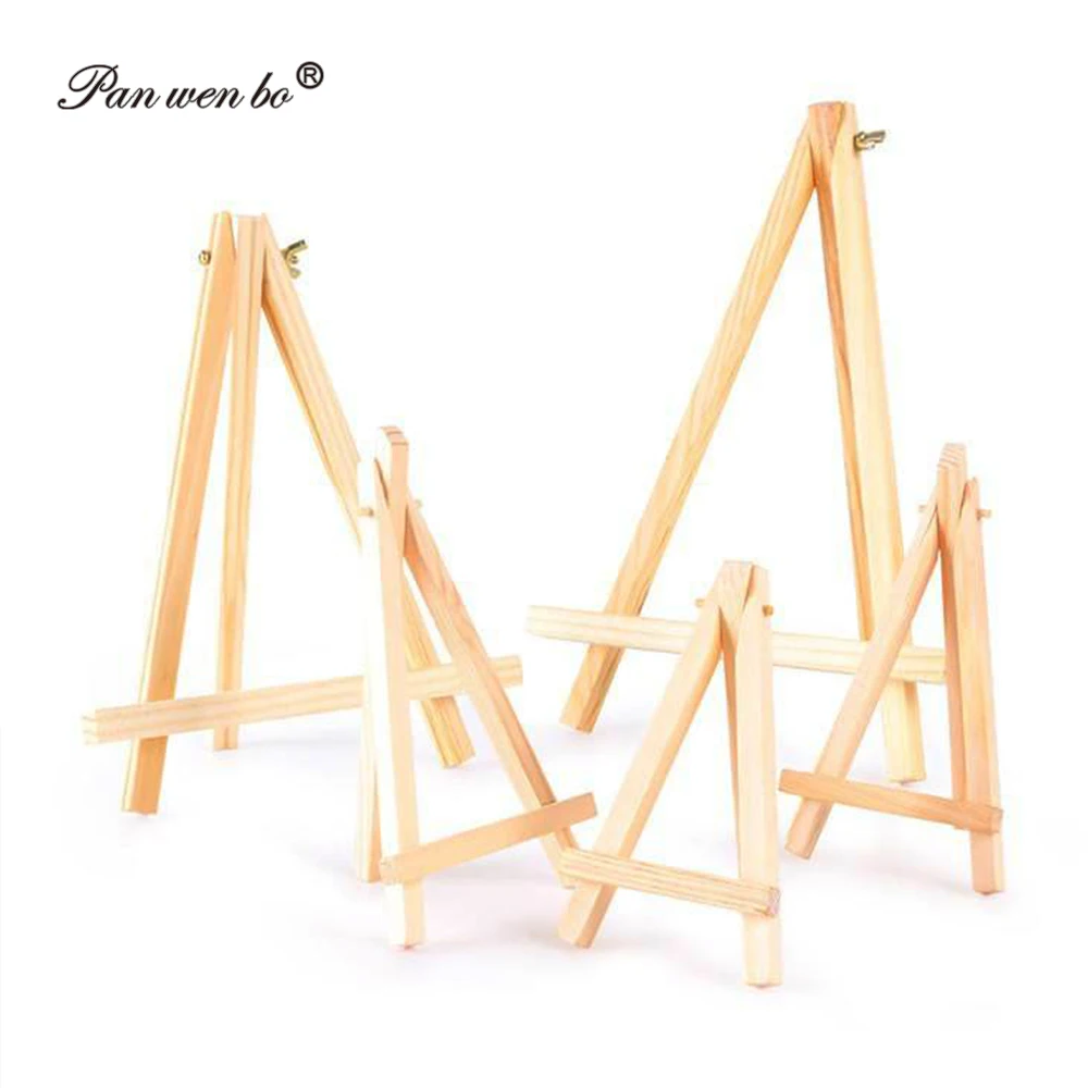 Professional Artist Easel Multiple Size Wood Easel Display Stand Pine Wood Easel For Beginners Drawing