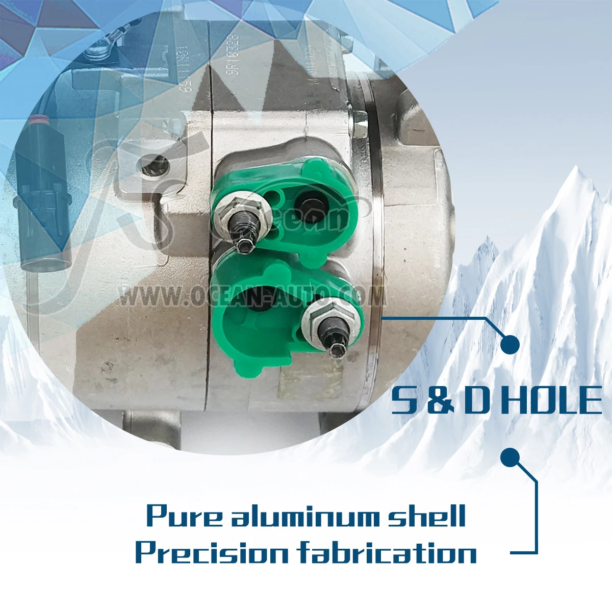 HS20 Compressor For Hyundai H1 Cargo Mini Bus Mini Van Minibus Bus Spare Parts 97701-4H010 CO0768