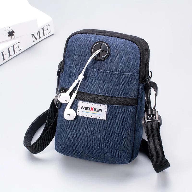 High quality men casual canvas messenger bag