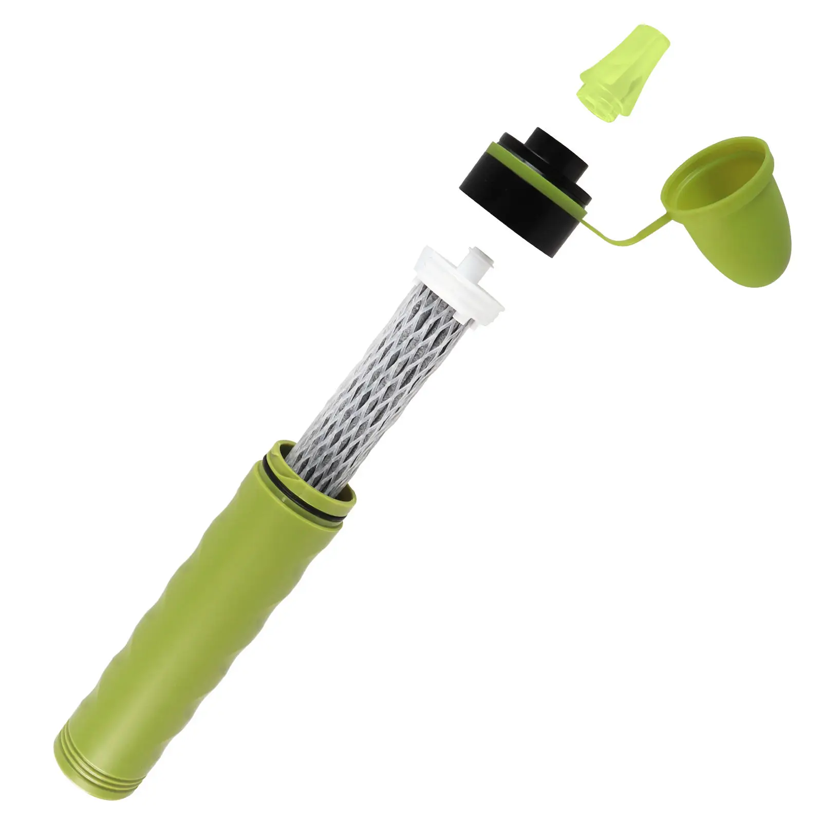 Portable 0.01 Micron Filtration Water Filter Straw Outdoor Water Purifier Camping Hiking Emergency Survival Water Filter