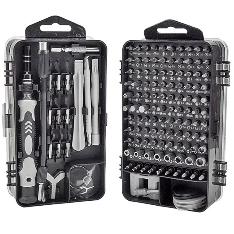 High quality Mobile phone repair tool set 135 in 1 multi-functional tool kit convenient quick hand tool