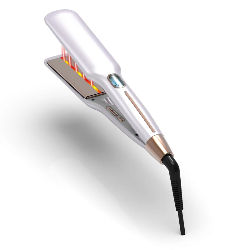 Professional Plancha de pelo Tourmaline Infrared Hair Straightener Flat Irons Ionic Ceramic custom hair straightener